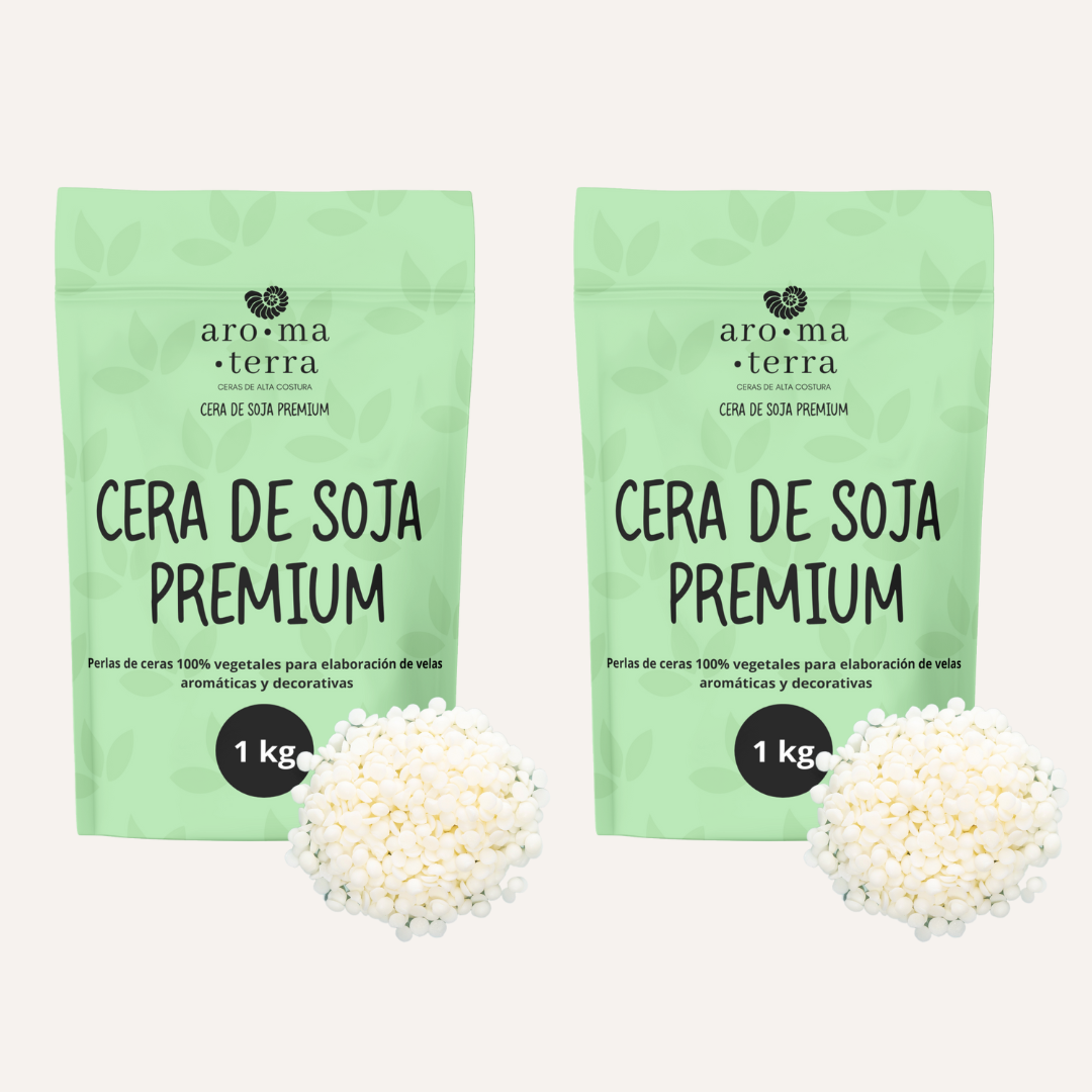 CERA DE SOJA PREMIUM (PACK DE 2)