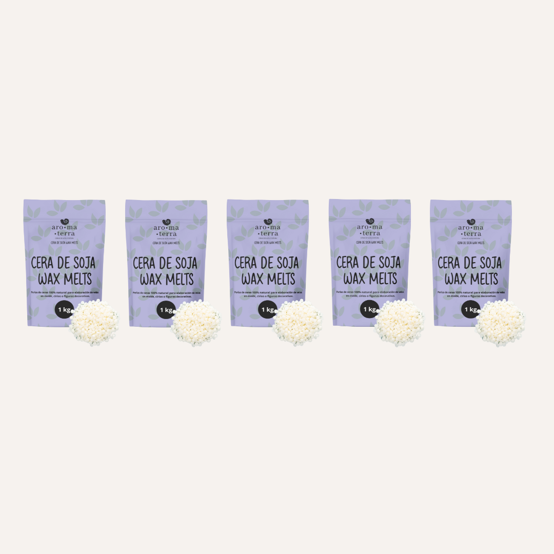 CERA DE SOJA WAX MELTS (PACK DE 5)