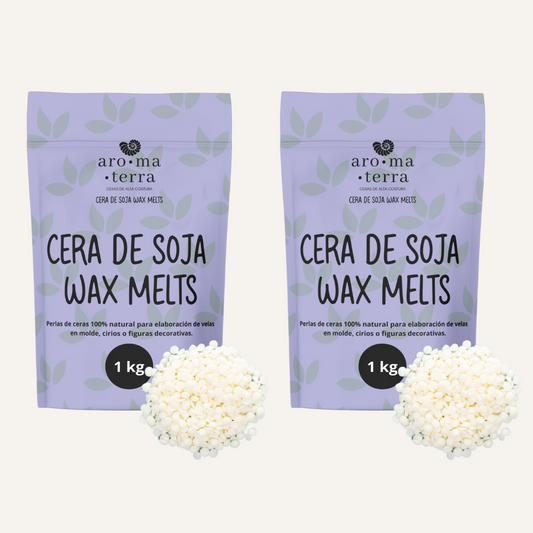 CERA DE SOJA WAX MELTS (PACK DE 2)